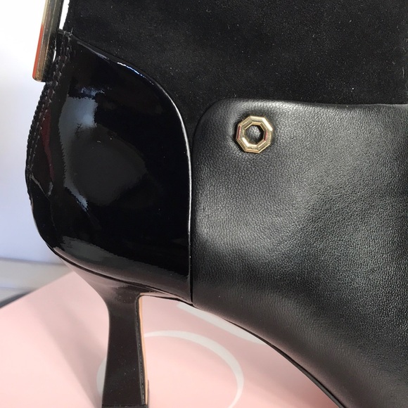 Louise et Cie Lydie Leather Heeled Booties - Picture 8 of 9